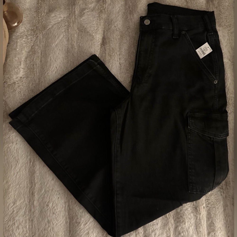 NWT-GAP Women's Wide Leg Black Pants